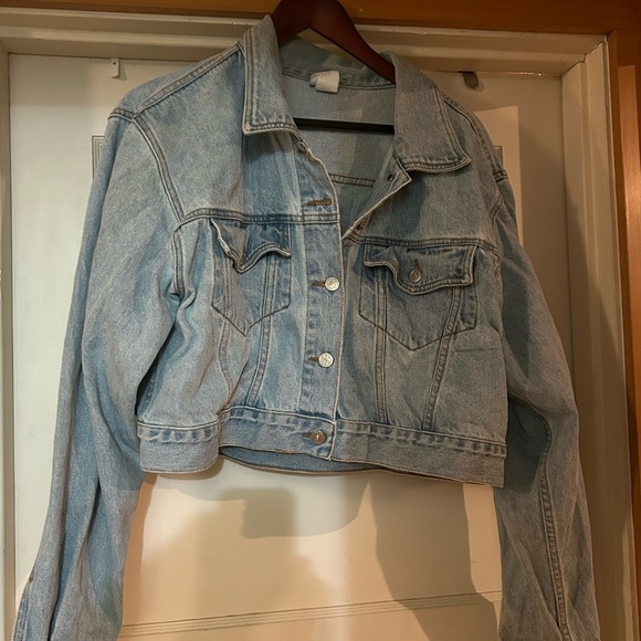 Victoria's Secret Jackets & Blazers - Vintage Moda International, Victoria's Secret Denim Jean Jacket Coat Cropped